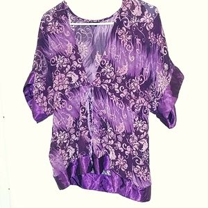 Purple blouse